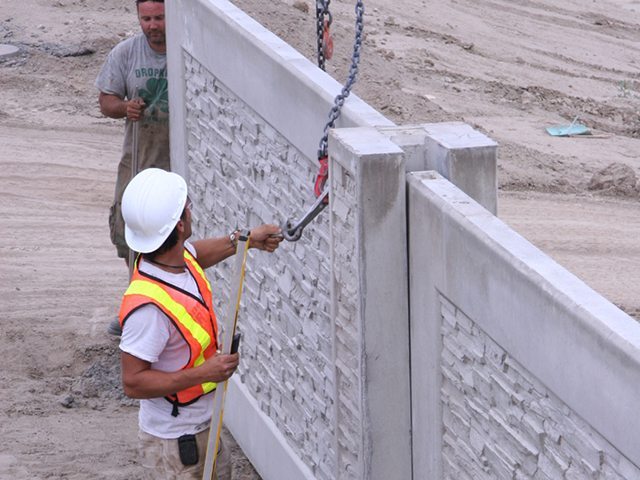 StoneTree® Concrete Fence Wall Installation Process 