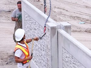 StoneTree® Concrete Fence Wall Installation Process
