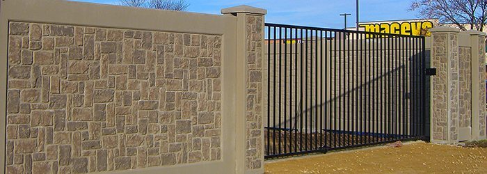 construction fence wall gates