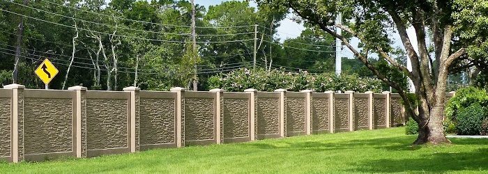 StoneTree® Concrete Perimeter Fence provides easy access after installation>