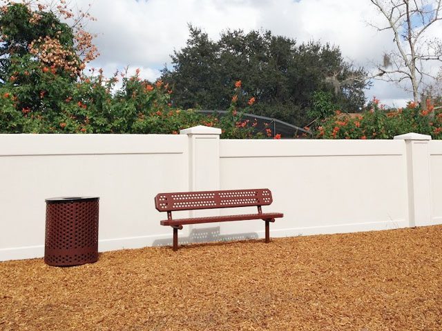 StoneTree® Sand Textured Fence Wall